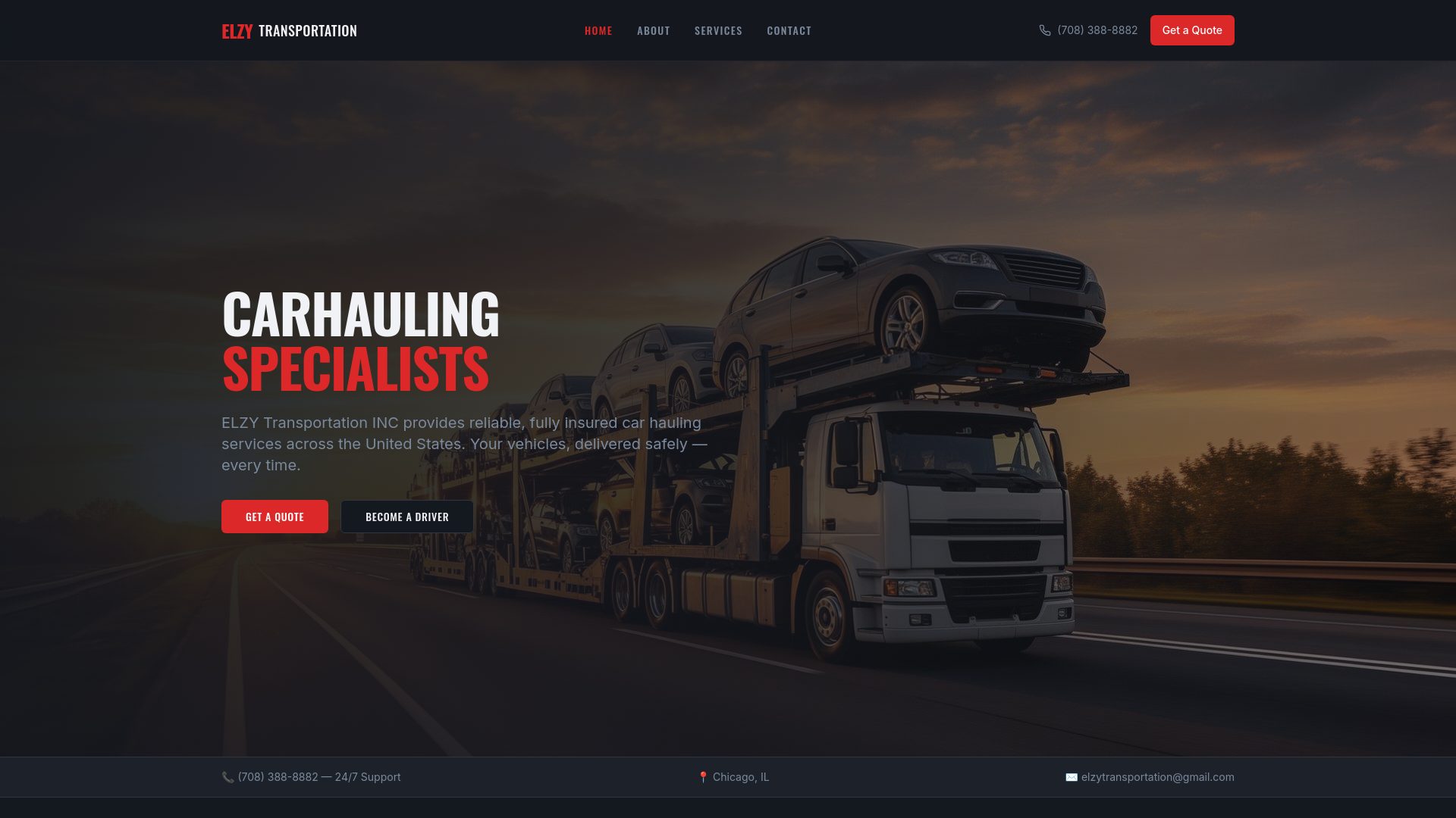 Elzy Evolved website